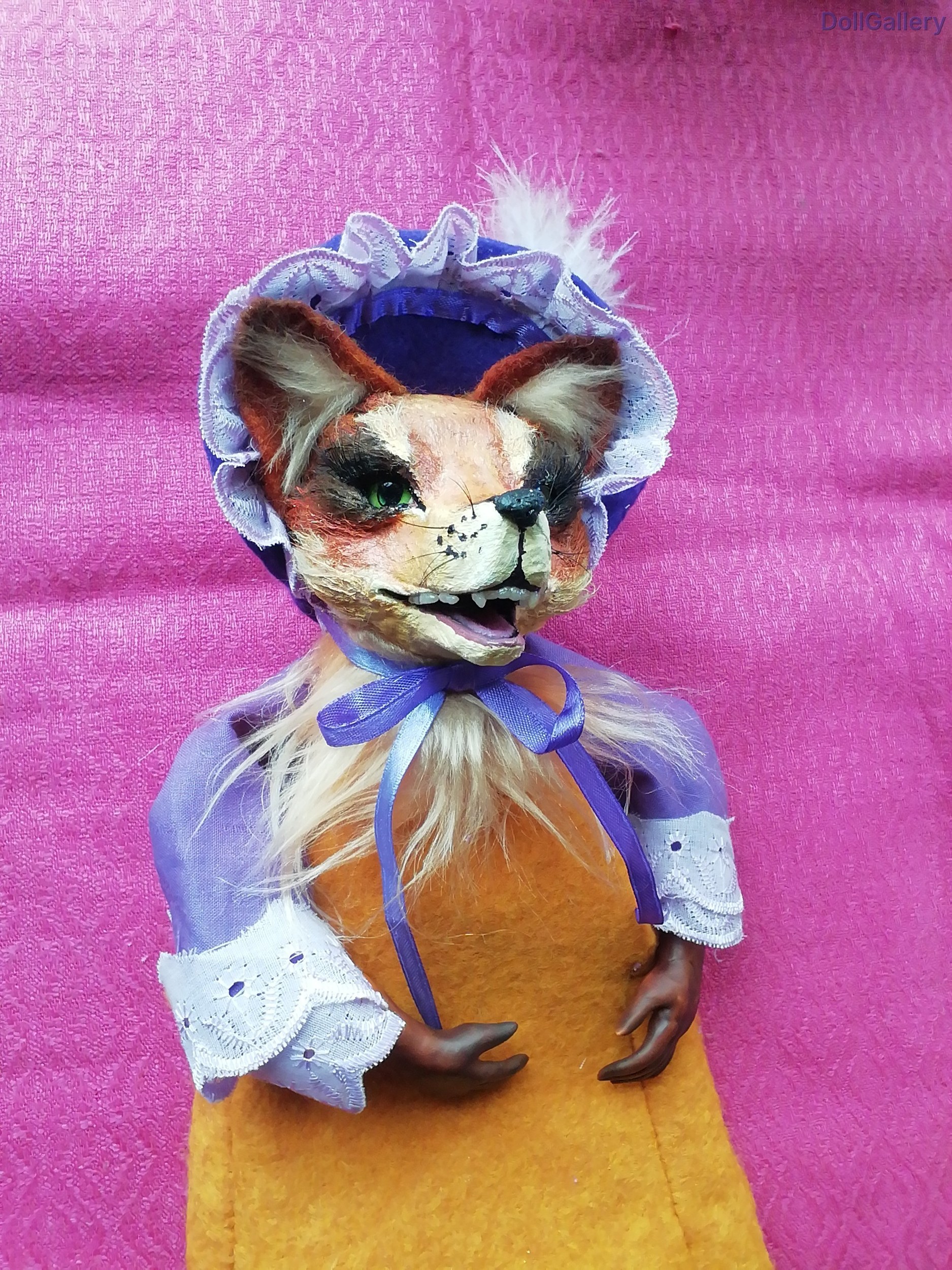 Кукла Handmade, Интерьерная кукла Лиса Алиса