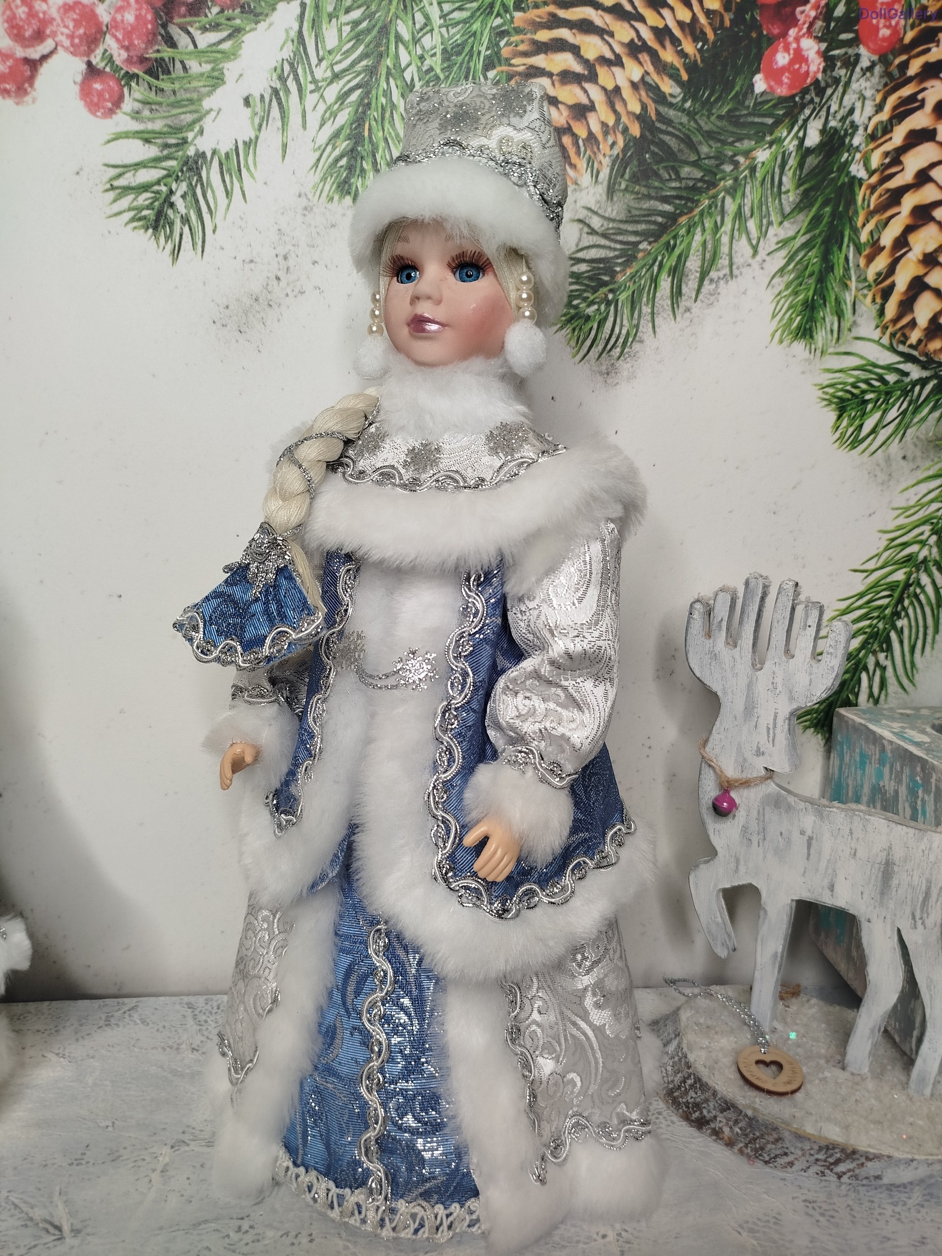 Кукла Handmade, Снегурочка интерьерная