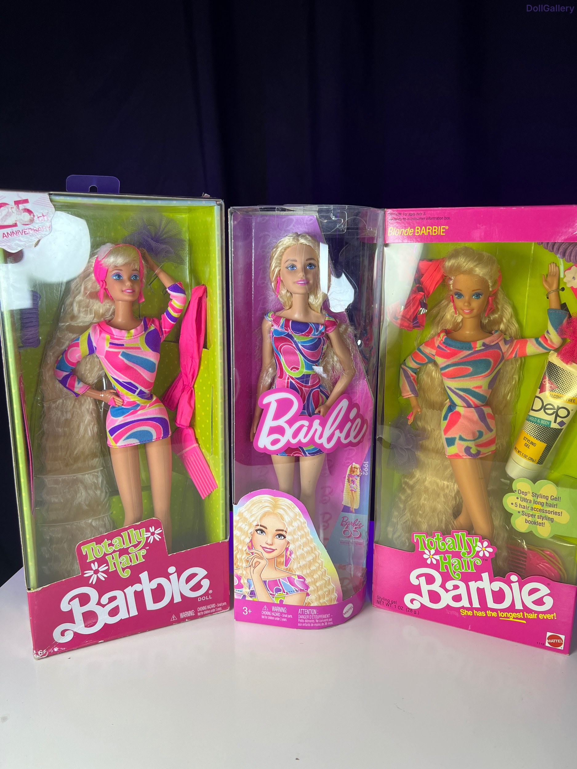 Кукла Barbie, Три поколения Барби Barbie Totally Hair