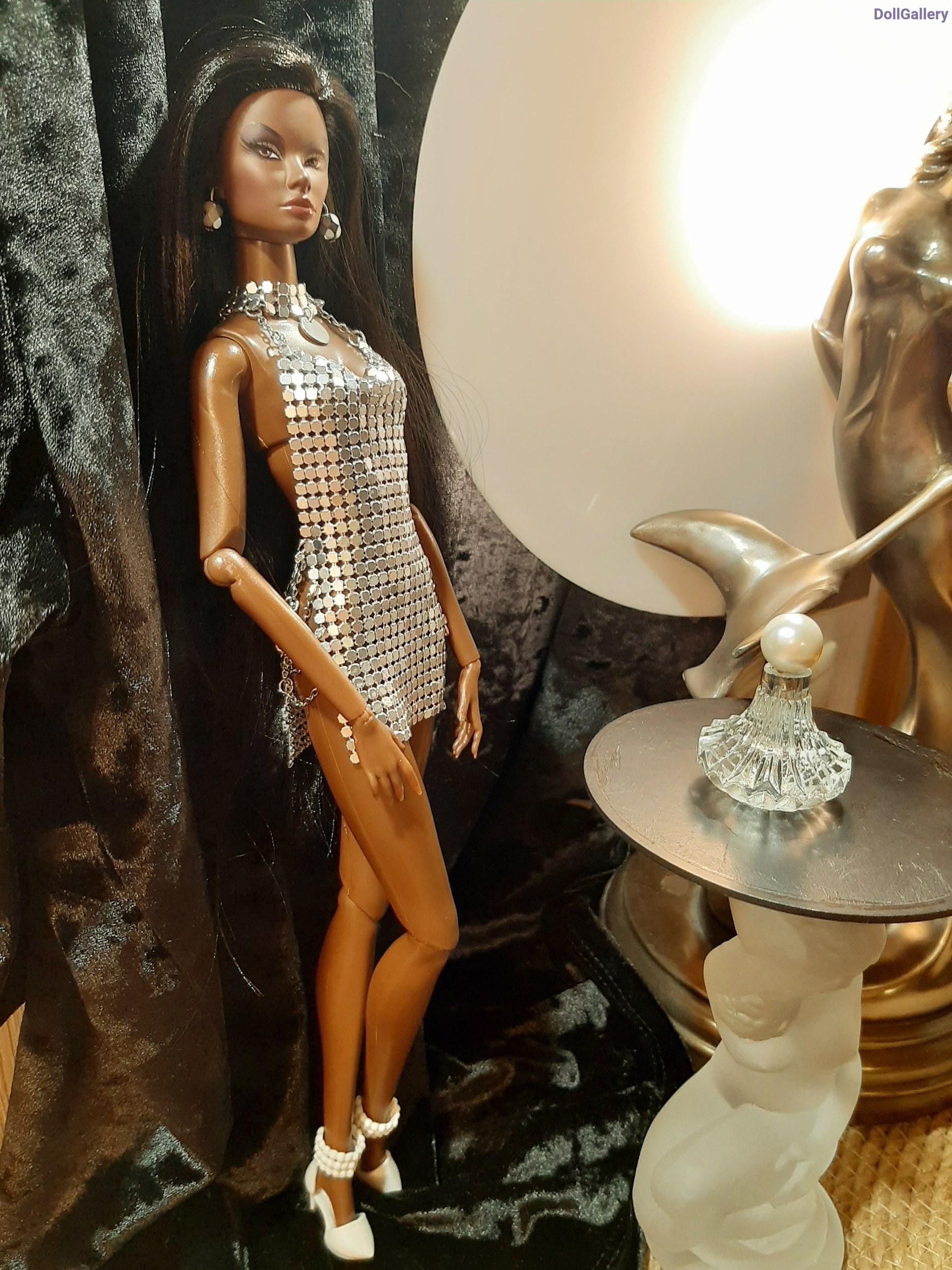 Кукла Fashion, Elara фотосессия в стиле ар-деко