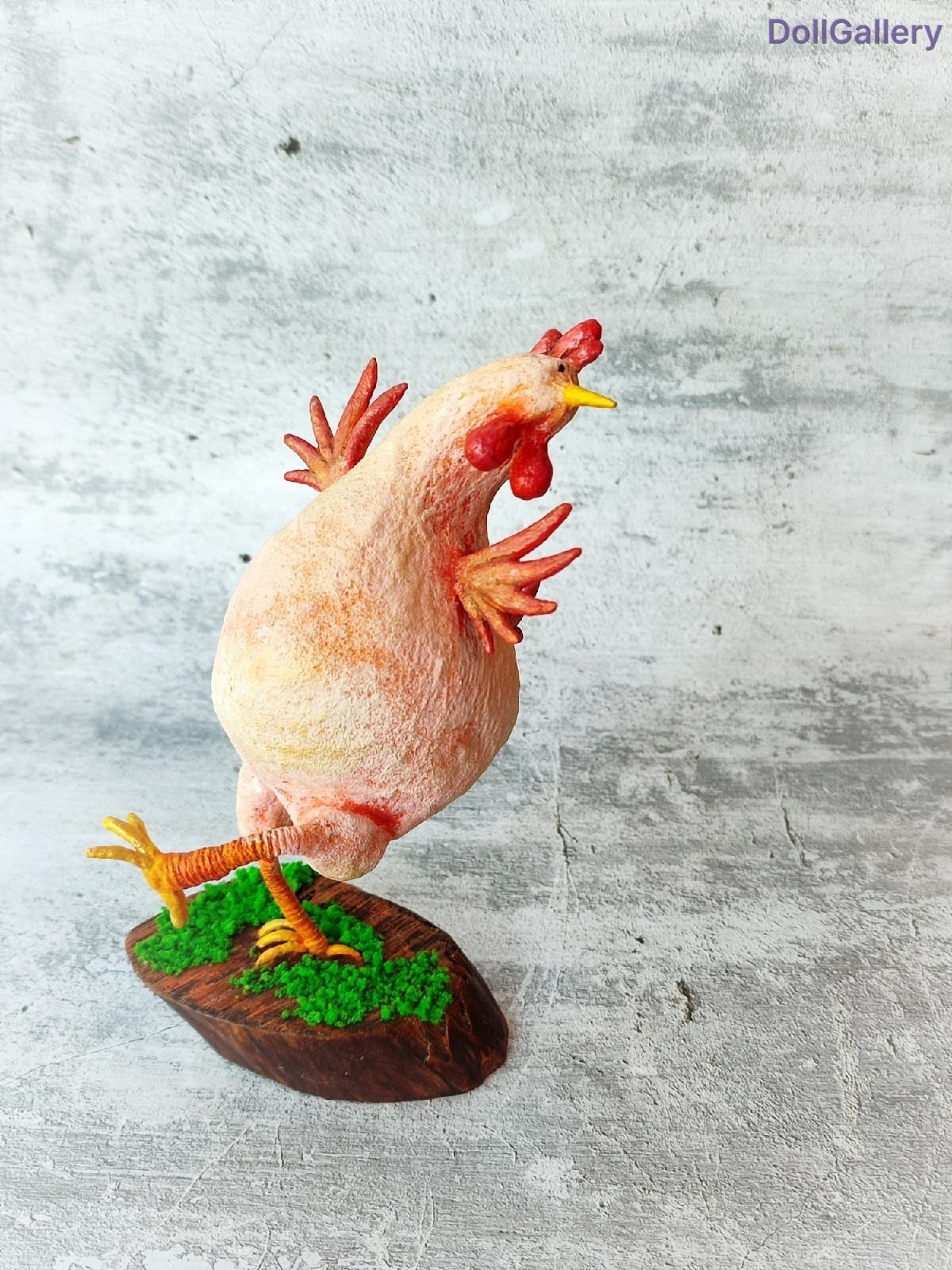 Кукла Handmade, Танцующая цыпа