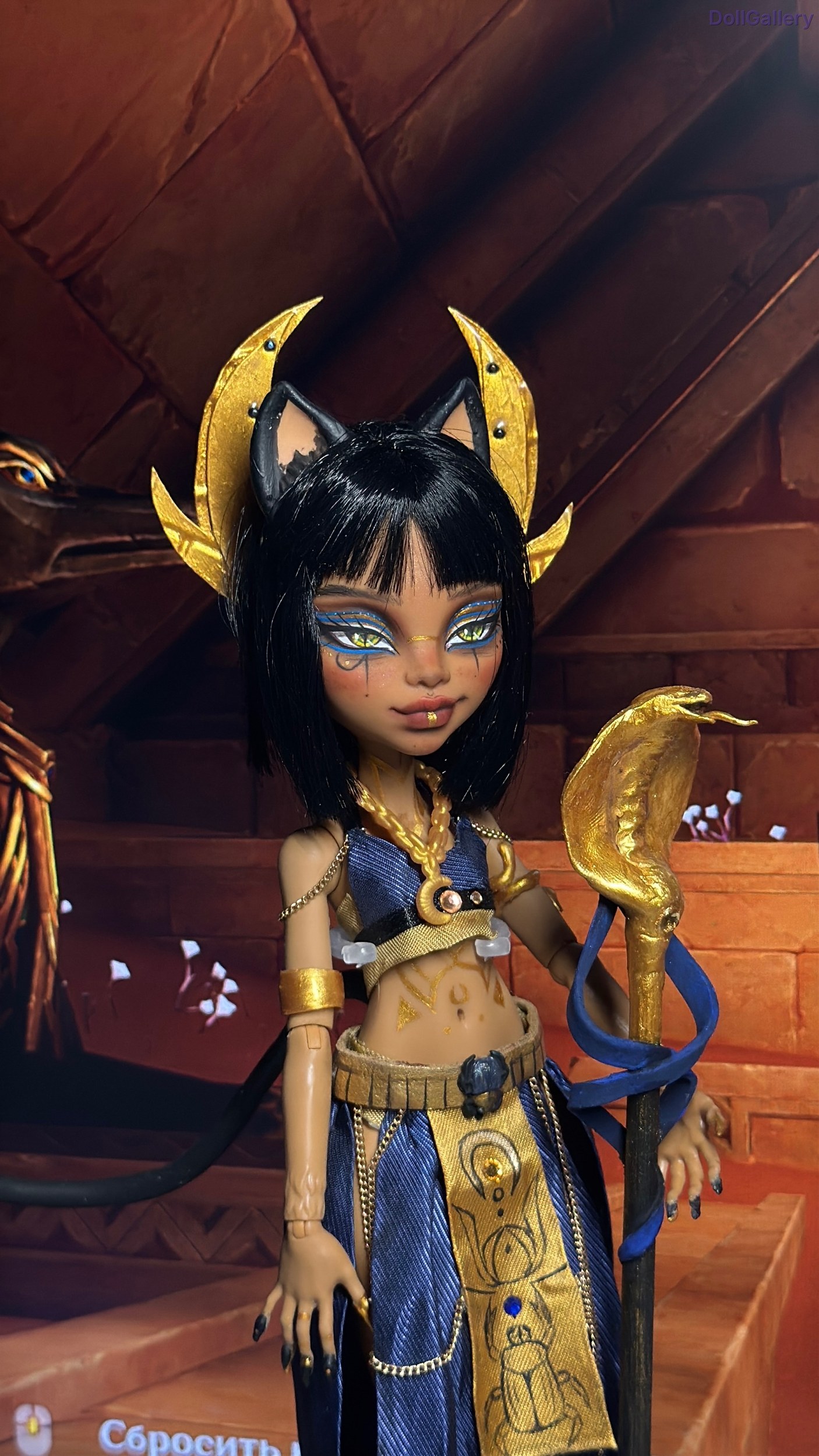 Кукла OOAK, ooak на базе Клодин g3