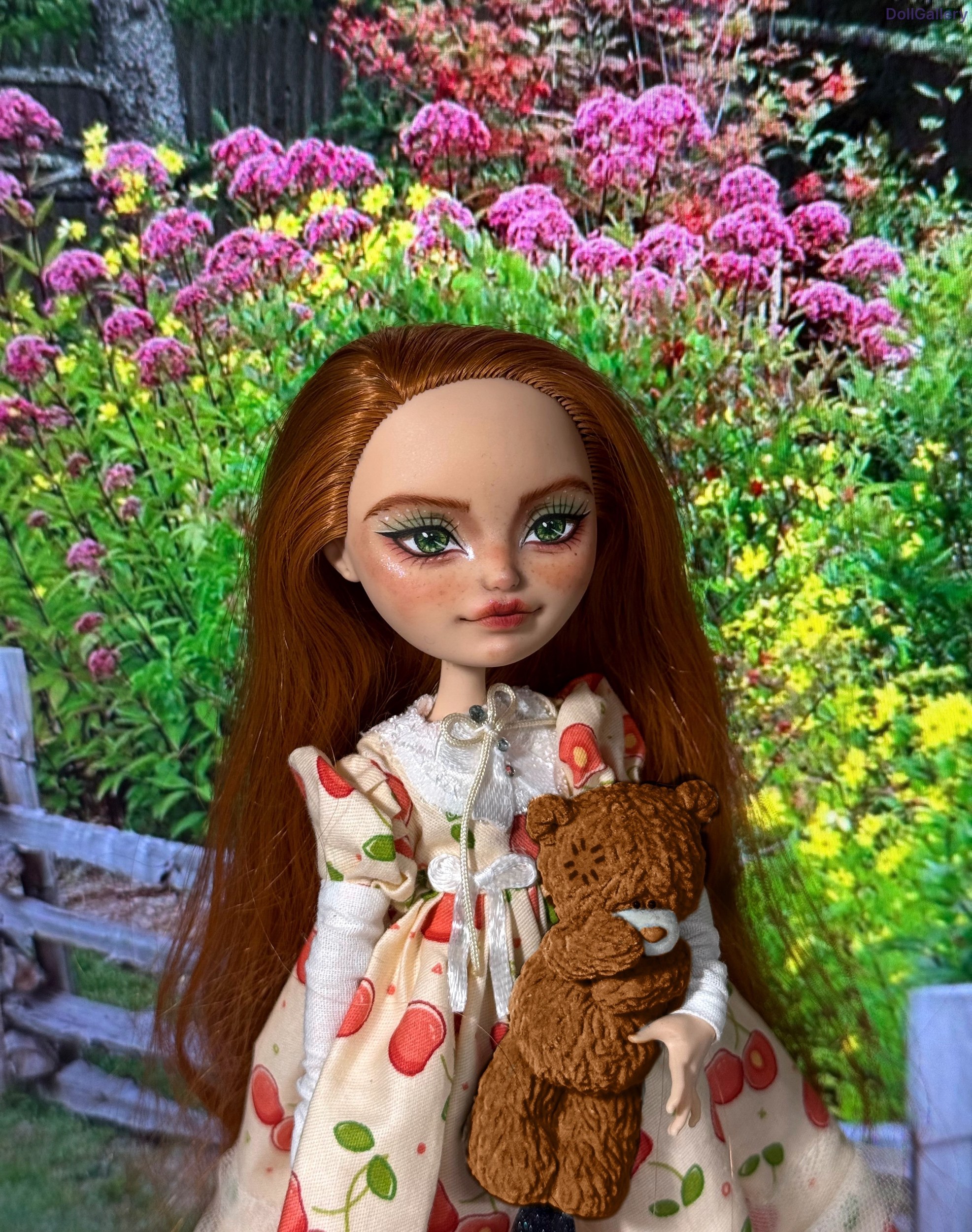 Кукла OOAK, перерисовочка прекрасной Холли из Ever after