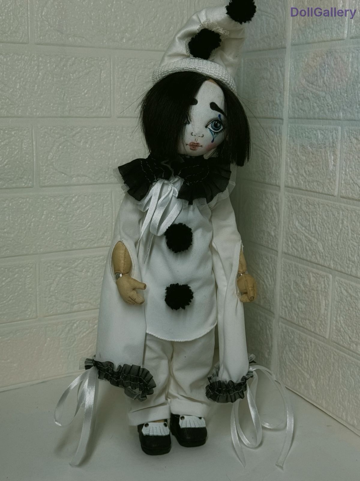 Кукла Handmade, Пьеро